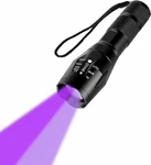 Gaigaimall Uv Flashlight 365NM & 395NM Wood's Lamp Black. Fixed Price $32.32.