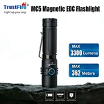 Trustfire 3300 Lumen Magnetic Rechargeable Tactical Led Flashlight Edc Torch. Fixed Price $41.85.