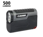 Husky Compact Flashlight With Rechargeable Holster 500 Lumens-new. Fixed Price $16.74.