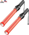 Roadhero 2 Pack Traffic Wand, 16 Inch Led Control Wands With 3 Flashing. Fixed Price $21.41.