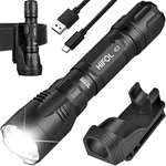 Hifol Tactical Flashlights 2000 Lumens, Police With Rotatable Holster. Fixed Price $267.72.