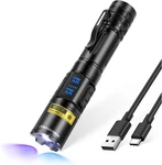 Darkbeam Uv Flashlight 365NM & 395NM Dual Light, Usb Rechargeab. Fixed Price $35.48.