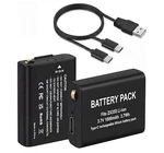 2-PACK Rechargeable Battery For Coast Headlamp FL75R FL95R Usb. Fixed Price $28.00.