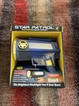 Star Patrol Mega-bright Rechargeable Spotlight Emergency Flashlight W/10 Modes. Fixed Price $25.99.