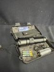 Poslani BX042 Super Bright Tactical Flashlight Led Rechargeable W/ Case New Open. Fixed Price $19.99.