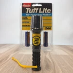 Vintage Garrity Tuff Lite Flashlight Krypton Bulbs Water Proof Nip 2AA. Fixed Price $14.00.
