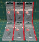 (6) Magcharger 6V Halogen Flashlight Bulbs LR00001, 107-000, 6240-01-373-6417. Fixed Price $18.99.