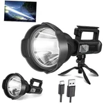 Rechargeable Spotlight, 300,000L High Lumens Led Lights Extra Large. Fixed Price $64.86.