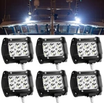 Tujoe 6 Pcs Pontoon Boat Docking 4 Inch 18W Led Pods Fog Lights, White. Fixed Price $35.99.