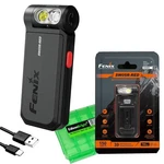 Fenix SW05R-RED White/red Usb Rechargeable Led Edc Flat Flashlight Body Worn/hat. Fixed Price $41.95.