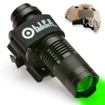 Life Mounts Tactical Helmet 3.5"X1.5" - Arc Rail, Green Led. Fixed Price $36.82.