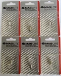 Lot 12 Mag-lite Mag-num Star Krypton Replacement Bulbs For Maglite 3 Cell & D. Fixed Price $28.00.