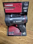 Husky 2500 Lumens Dual Power Floating Rechargeable Spotlight. Fixed Price $39.99.