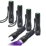Lovgedr 6 Pack 2-IN-1 Uv Flashlight & White Light, High Lumens Mini Black. Fixed Price $36.99.