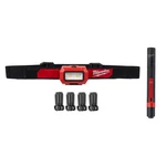 Milwaukee Headlamp 350 Lumens Led & Aluminum Pen Light 100 IP54 W/ Clip. Fixed Price $50.00.