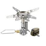 Campingmoon XD2F Silver Canister Top Stove Portable Compact Foldable Igniter. Fixed Price $53.75.