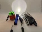 Edc Lot Pocket Knives Mini Flashlight Cjrb Olight Rovyvon Nebo Gerber Leatherman. Fixed Price $89.00.