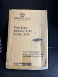 King 7145 Step Stool W/tall Handle Adults For Elderly Bed Chrome New Conditi. Fixed Price $42.00.