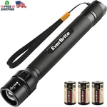 Everbrite Ultra Bright Tactical Flashlight, 600 Lumen Zoomable Adjustable Focus,. Fixed Price $28.32.
