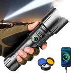 Skyfire Rechargeable Flashlights High Lumens With Ignition LENS&3 Color .... Fixed Price $77.77.