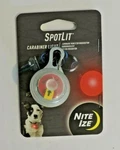 Nite Ize Spotlit Clip-on Led Light With Carabiner, Weather Resistant Red. Fixed Price $9.99.