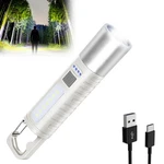 Toomkey Small Rechargeable Led Flashlight, 500LM Ultra-lightweight White. Fixed Price $10.06.