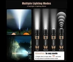 Skyfire Led Flashlight Rechargeable Zoom Waterproof Super Bright. Fixed Price $49.99.