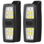 Lembopo Small Rechargeable Edc Flashlight 2 Pack, Clip On Running Lights Gift.... Fixed Price $32.39.