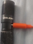 Olight I1R2 Pro Black Rechargeable Led Flashlight, Aluminum Handheld. Fixed Price $25.00.