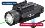 Ezshoot 2400 Lumens Laser Light Combo With Strobe Mode, High Pistol Flashl. Fixed Price $132.65.