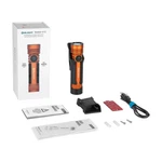Olight Seeker Pro Orange Flashlight W/versatile Holster, 4600 Lum, Cool White. Fixed Price $111.99.