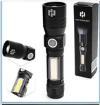 Hayvenhurst Edc Tactical Flashlight Rechargeable Pocket Black. Fixed Price $14.98.