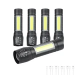 5 Pack Mini Small Pocket Led Flashlight Usb-c Rechargeable High Lumens Bright.... Fixed Price $26.29.