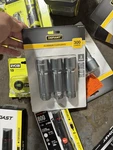 Defiant 3-PACK Aluminum Flashlights 300 Lumens Water Resistant Grey 1008 524 444. Fixed Price $14.00.