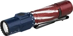 Olight Warrior Ultra Stars & Stripes Edition 2500 Lum Flashlight W/oal Material. Fixed Price $139.99.