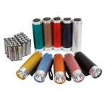 Ozark Trail 10-PACK Aluminum Mini Led Flashlight, 50 Lumen, Colors, Model 311. Fixed Price $20.88.