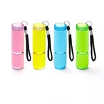 Dafuriet 4 Pack Mini Flashlights, 9 Led Glow-in-the-dark Aluminum Green. Fixed Price $17.58.