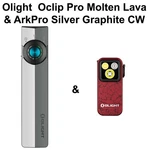 Olight Arkpro Class 3R Silver Graphite Cw & Oclip Molten Lava On. Fixed Price $89.99.