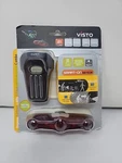 Visto Led Magnum 5.0 Front + Rifle Rear Bicycle Light Smart Sensor Combo. Fixed Price $14.99.