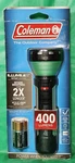 ***coleman Il Led Flashlight (400 Lumens) W/battery Guard***. Fixed Price $34.95.