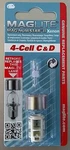 Maglite Flashlight Part 4 Cell & D Mag-num Star Ii Xenon Bulb Lamp 107-000-708. Fixed Price $14.99.