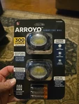 Arroyo 300 Lumens Adjustable Headlamps New In Package FL8221BBK. Fixed Price $18.00.