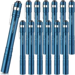 Tujoe 12 Pack Led Penlight Bulk, Pocket Flashlight With Clip, Lake Blue. Fixed Price $25.25.