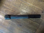 15" Mag-lite Flashlight Large Usa 4 Cell Aluminum Black Tested W/ Extra Bulb. Fixed Price $24.95.