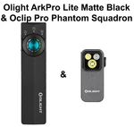 Olight Arkpro Lite Matte Black 3-IN-1 Flashlight & Oclip Phantom Squadron. Fixed Price $95.98.