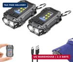 2PACK Edc Keychain Flashlight - Super Bright Mini With Hat Clip,. Fixed Price $26.77.