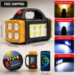 Ifthfour Solar Flashlight Usb-c Rechargeable Led Work Waterproof. Fixed Price $22.99.