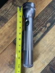 Vintage Mag-lite Cell Battery Silver Flashlight 10" Tested Batteries Included. Fixed Price $19.00.
