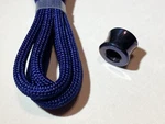 Olight Oknife Titaniun Damascus Bead W Blue Paracord Rare Collectible Edc. Fixed Price $24.75.