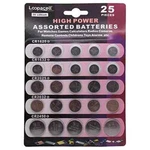 Loopacell High Power Button 3V Lithium Assorted Battery 25 Piece Set. Fixed Price $11.88.